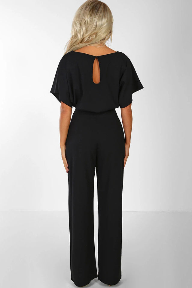 Date Night Blouse Jumpsuit