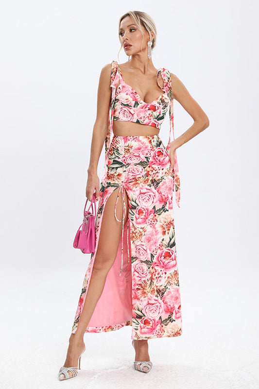 Annabella Floral Two Piece Set