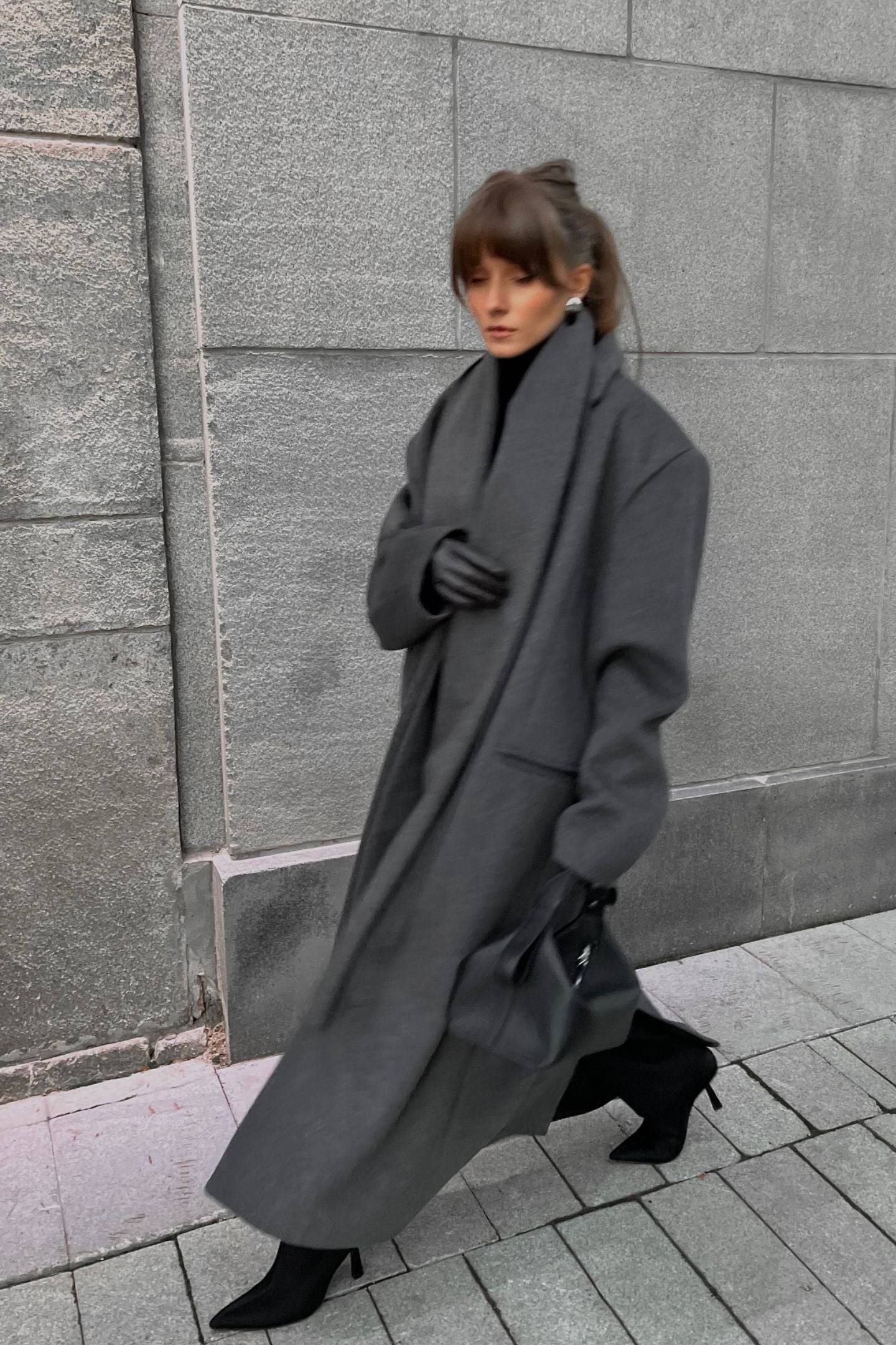 Valentina Full Length Coat & Scarf