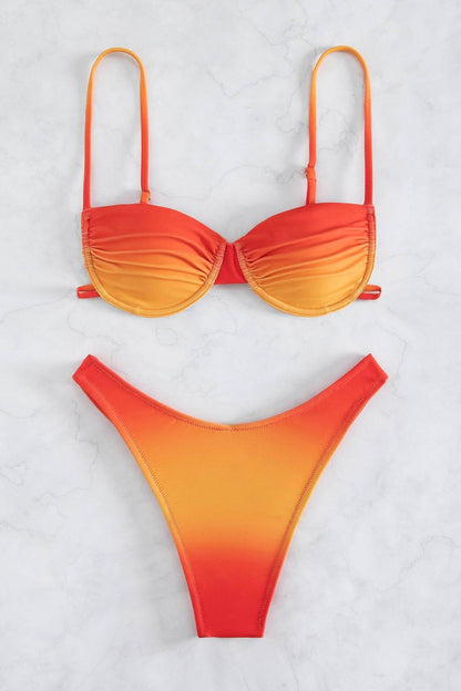 Brook Printed Gradient Bikini