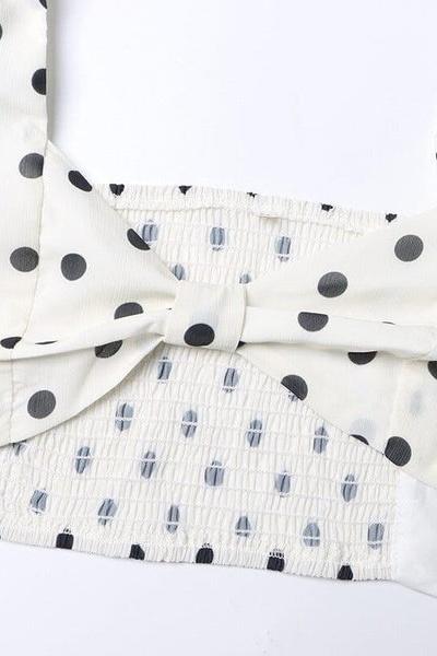 Ellie Polka Dot Skirt Set